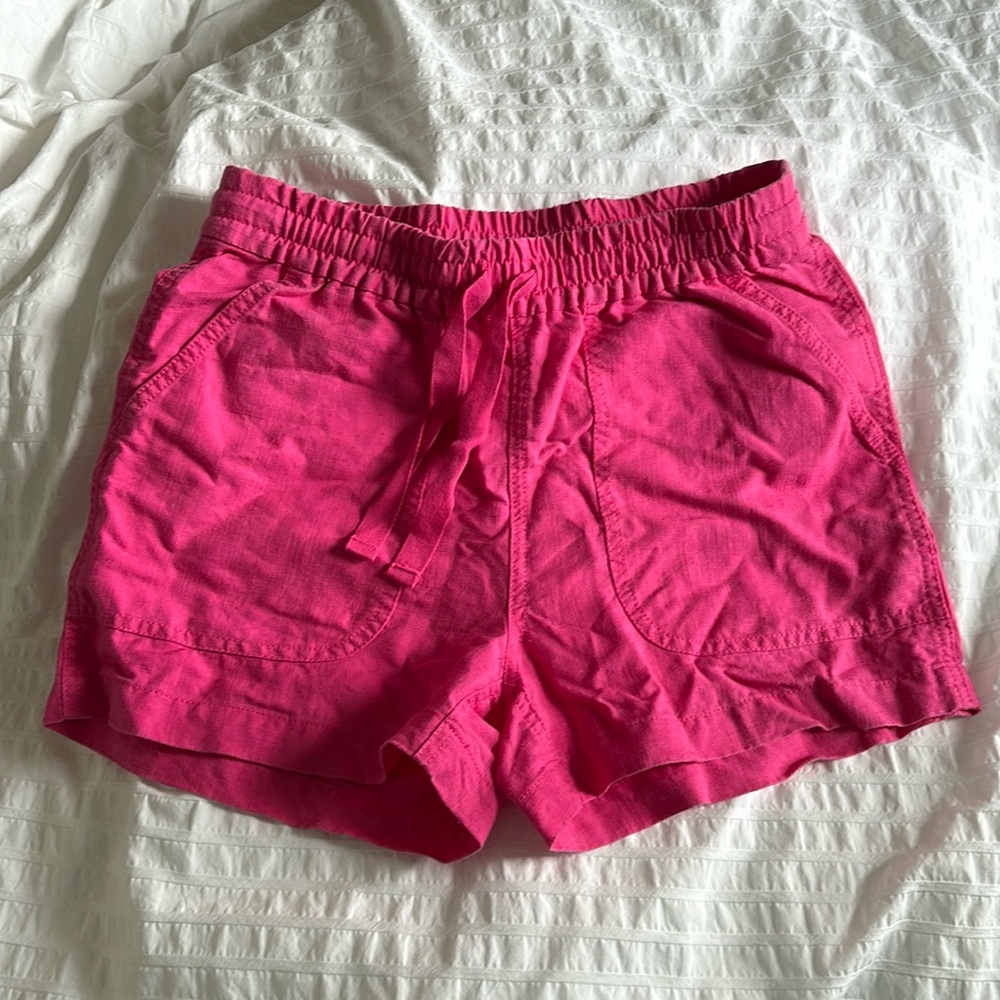 J.Crew linen blend shorts XXS